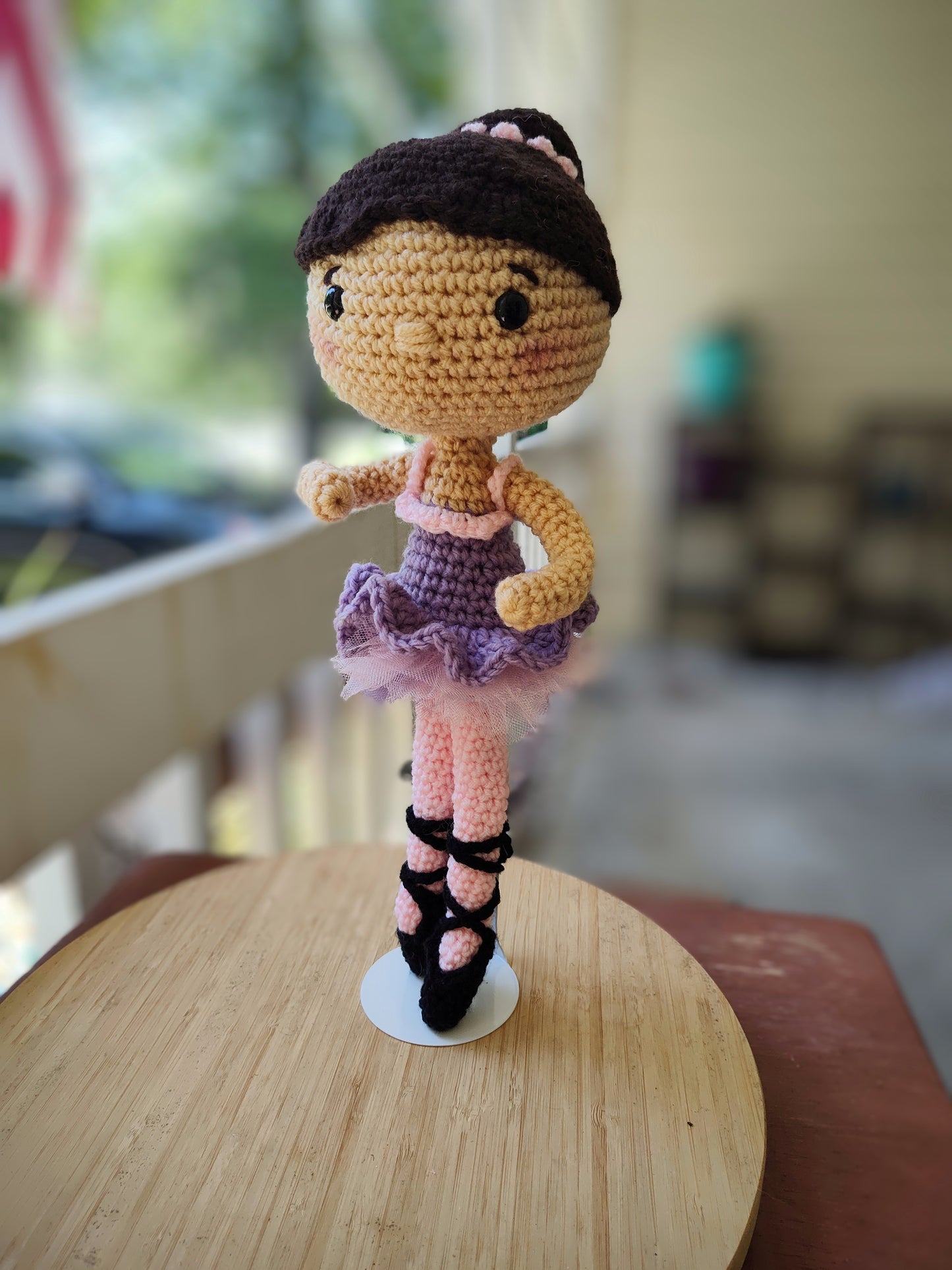 Crochet Ballerina Doll, Dancing Companion