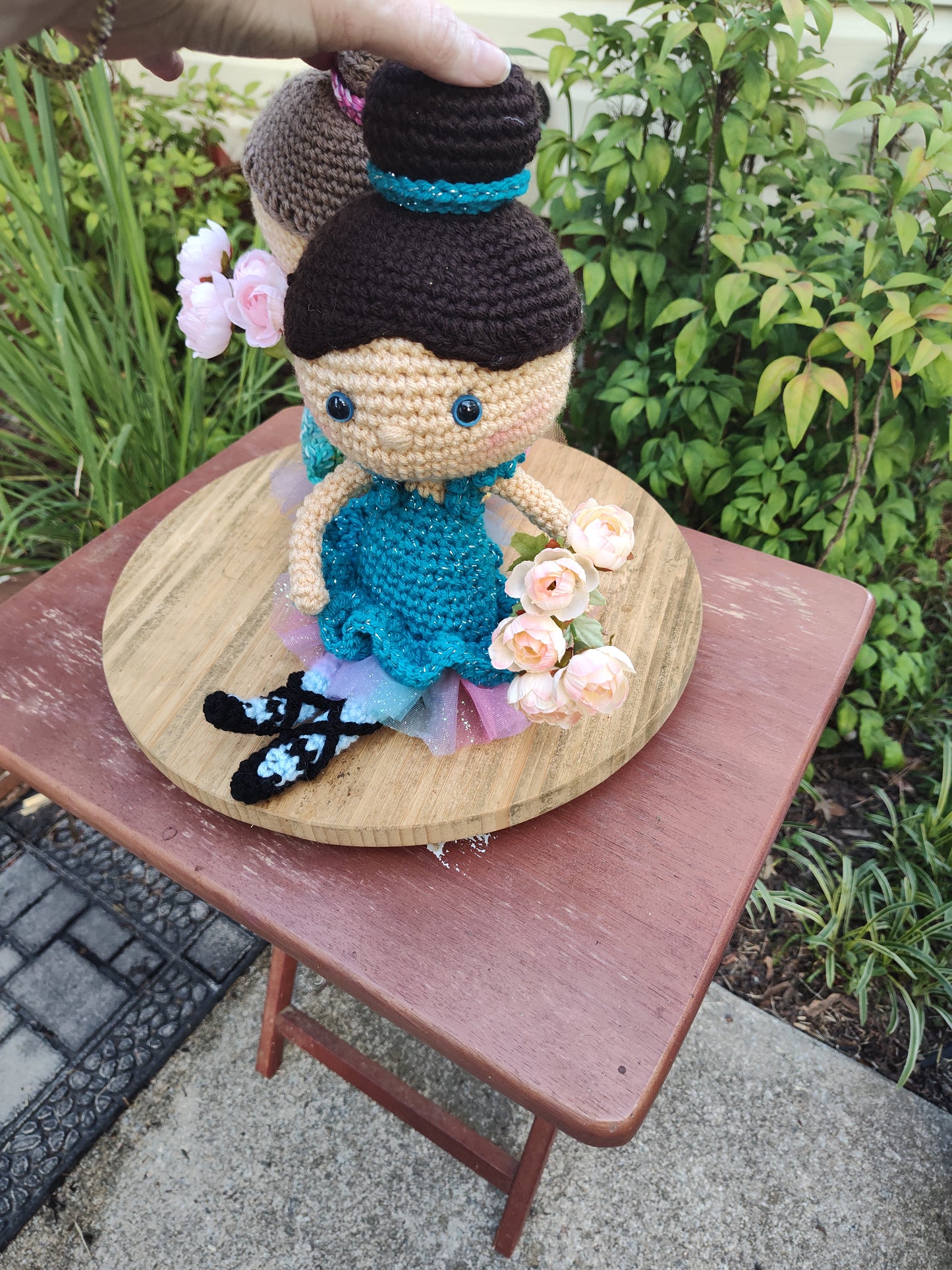 Crochet Ballerina Doll, Dancing Companion