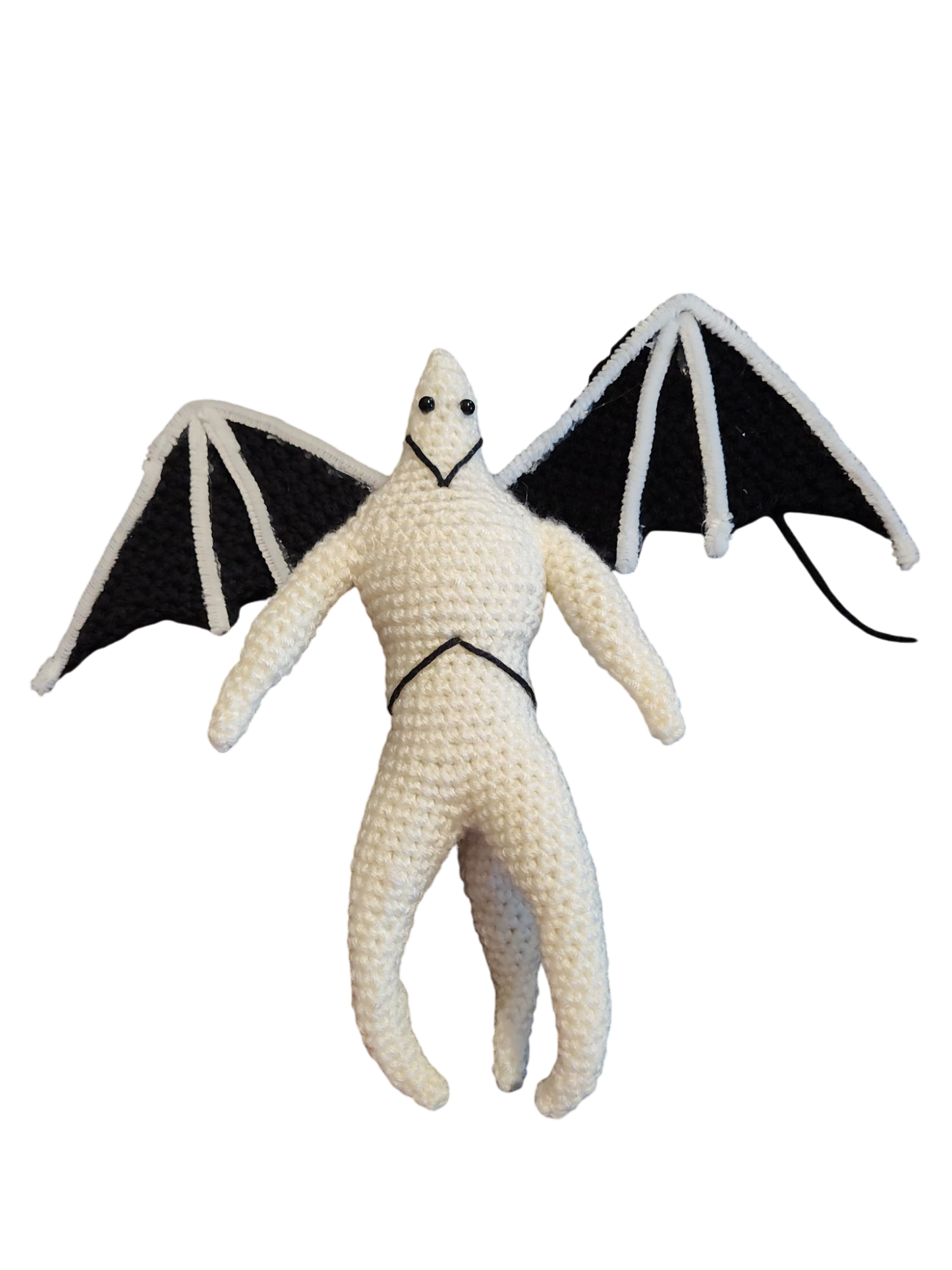 Pterogon Crochet Pattern PDF – Unique Fantasy Creature Amigurumi Inspired by a Child’s Drawing