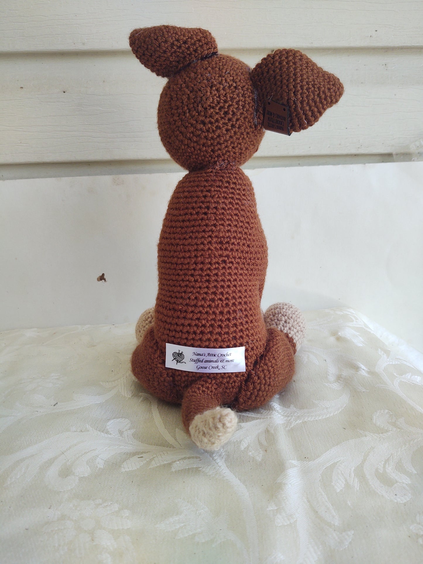 Crochet Boxer Pup
