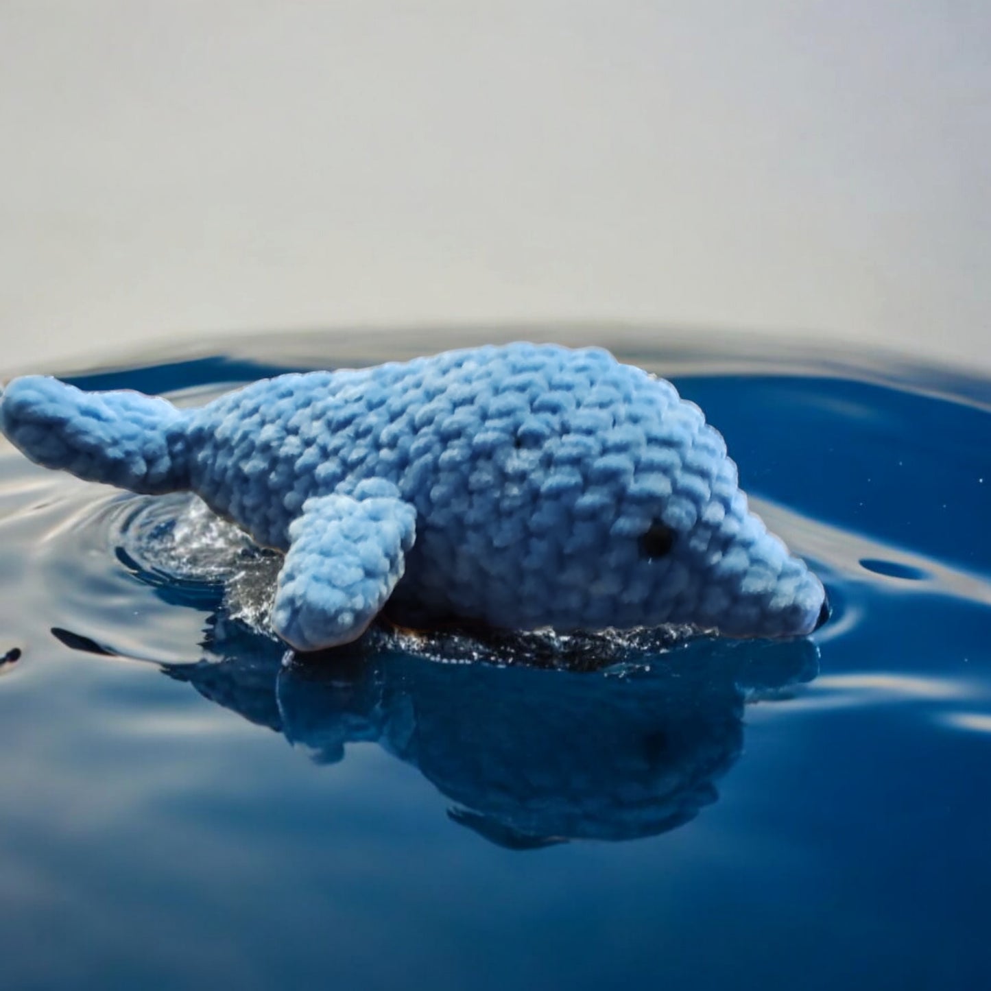 Crochet Dolphin, porpoise, sea life