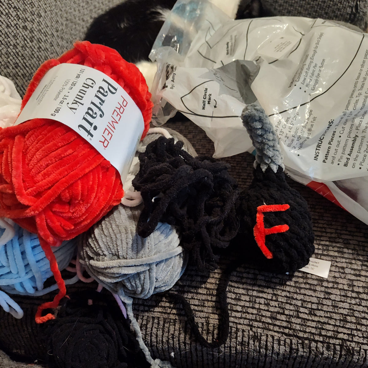 The F-Bomb — Handmade Crochet Desk Accessory & Gag Gift