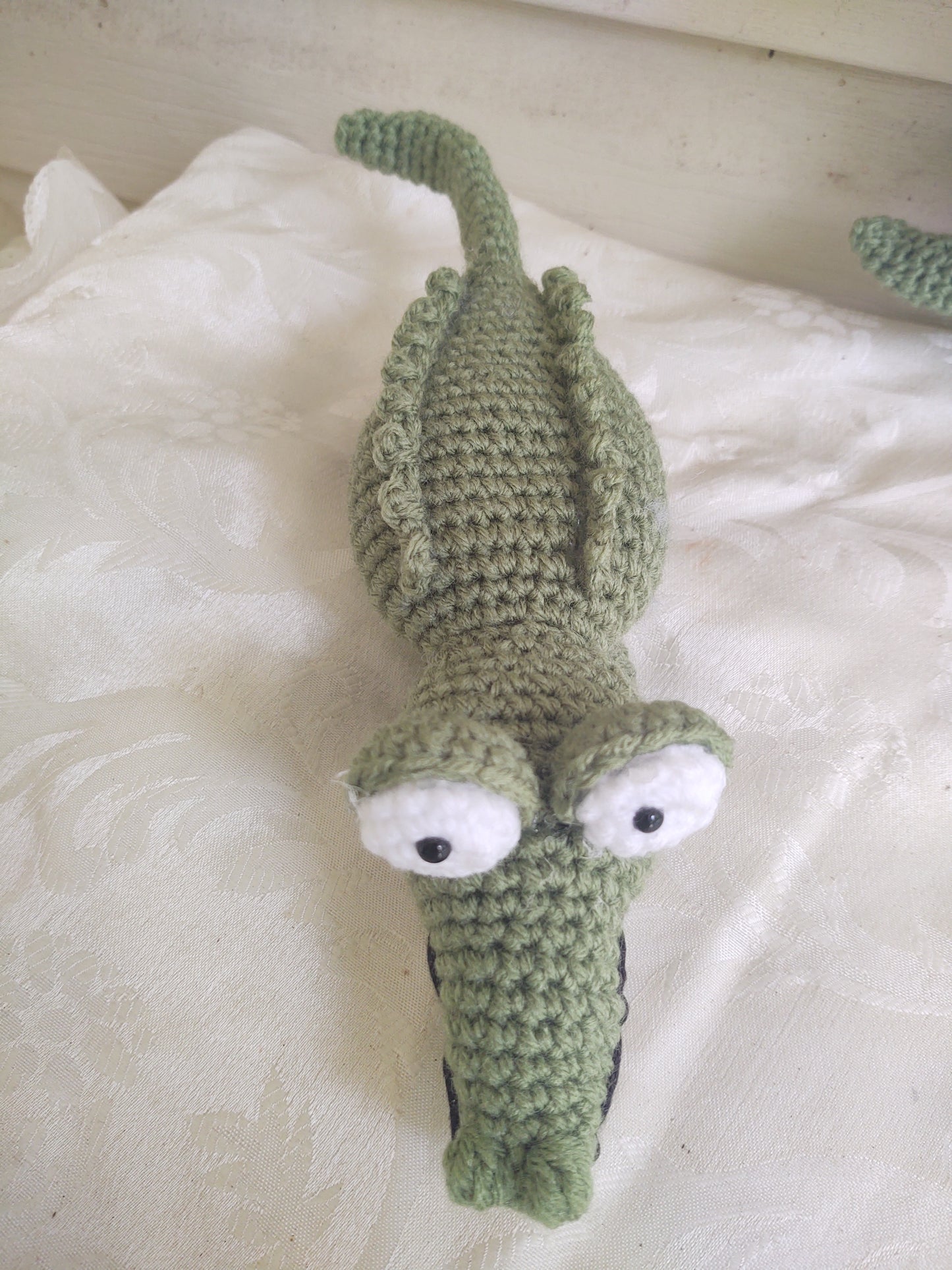 Crochet Pattern, Walligator stuffed animal