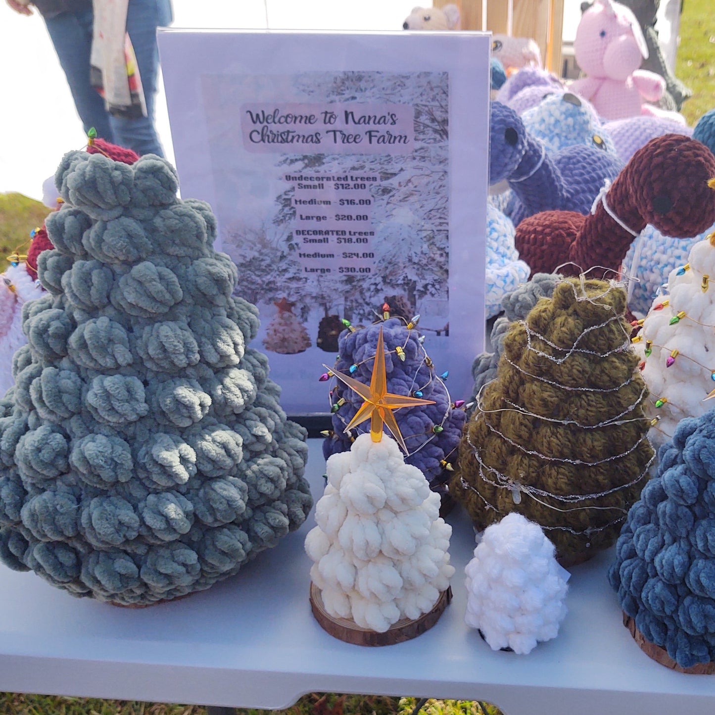 Christmas Tree Farm at a Craft Show