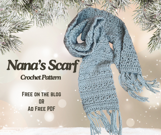 Nana's Easy Scarf Free Pattern