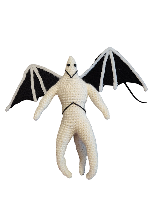 Pterogon Crochet Pattern PDF – Unique Fantasy Creature Amigurumi Inspired by a Child’s Drawing