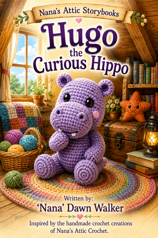 Signed First Edition – Hugo the Curious Hippo