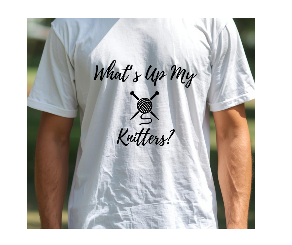What’s Up My Knitters?! – Funny Knitting SVG for Cricut & Silhouette