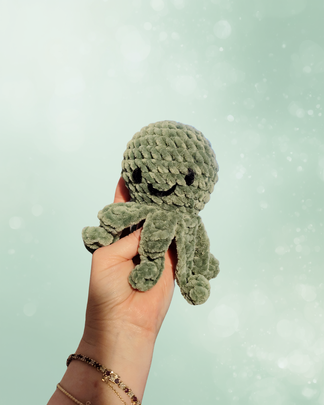 Mini Octopus – Handmade Crochet Plush
