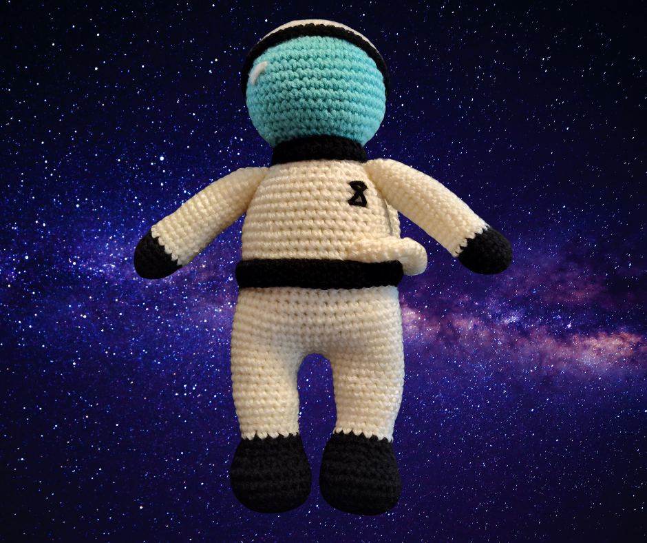 Galactic Dreams Crochet Astronaut