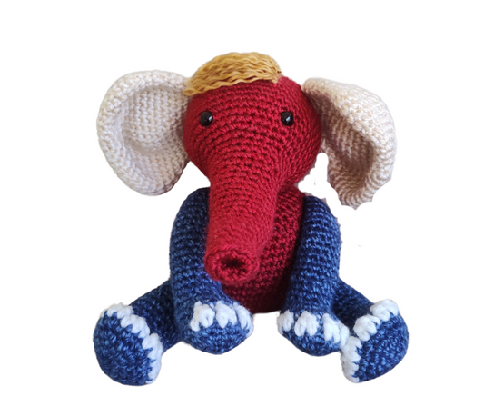 Crochet Trumpy Elephant