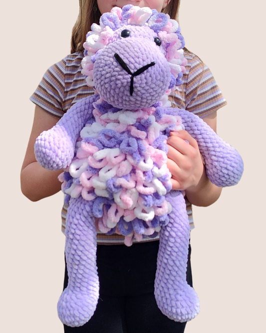 🐑 Loopy Sheep Collection - Handmade Crochet Plush