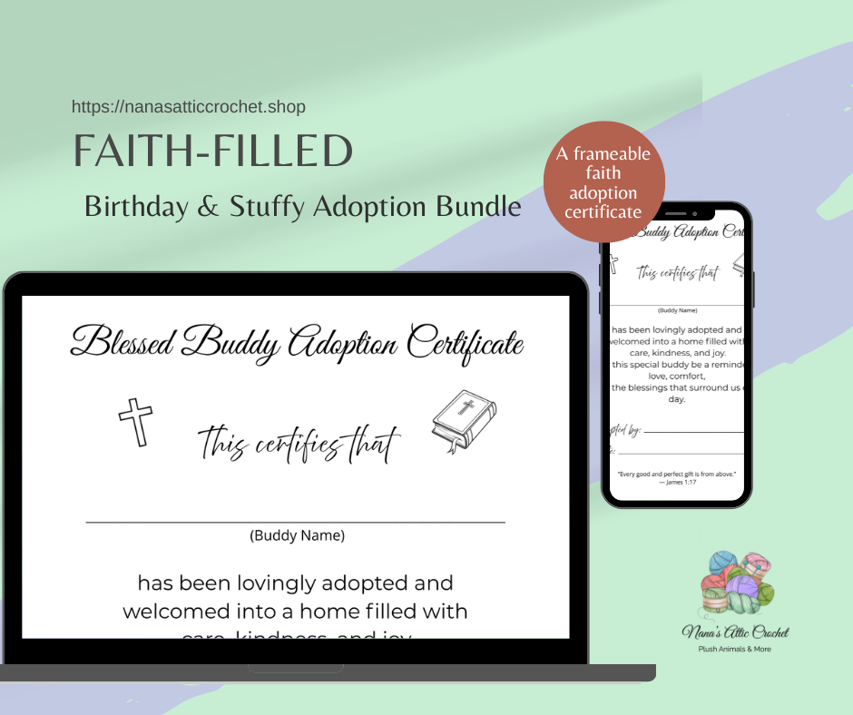 Blessed Buddy Faith Printable Bundle