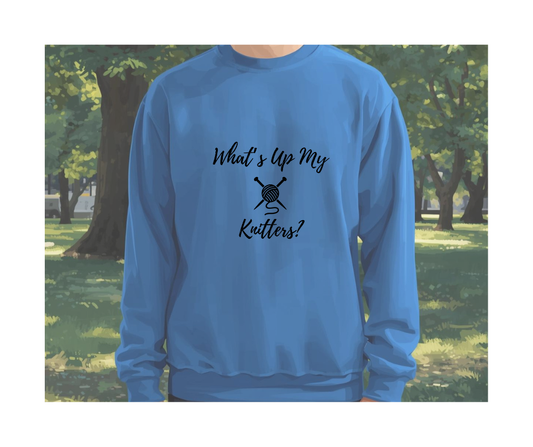 What’s Up My Knitters?! – Funny Knitting SVG for Cricut & Silhouette
