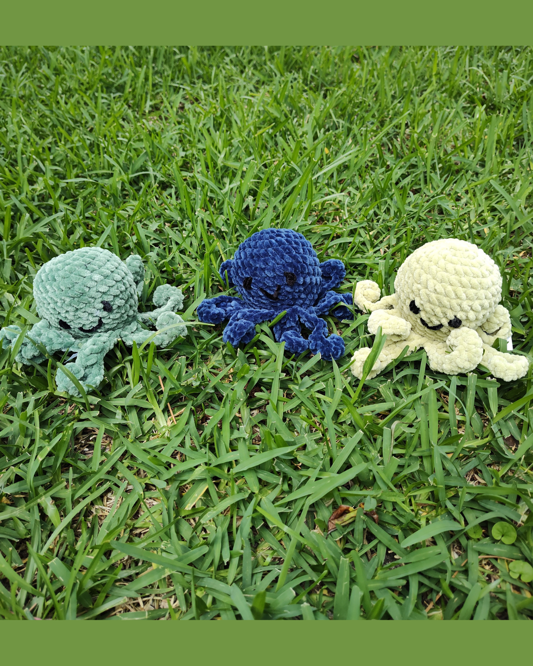 Mini Octopus – Handmade Crochet Plush