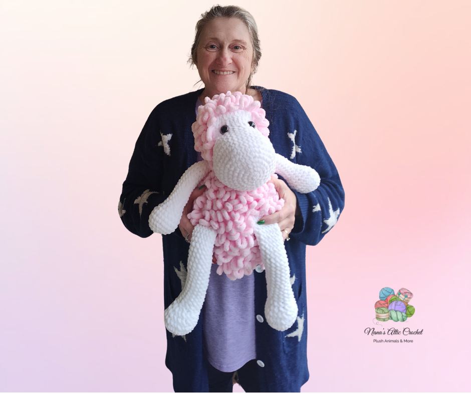 🐑 Loopy Sheep Collection - Handmade Crochet Plush