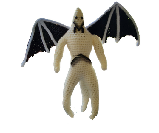 Pterogon Crochet Pattern PDF – Unique Fantasy Creature Amigurumi Inspired by a Child’s Drawing